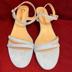 Castamere ladies size 12.5 strappy sandals worn once